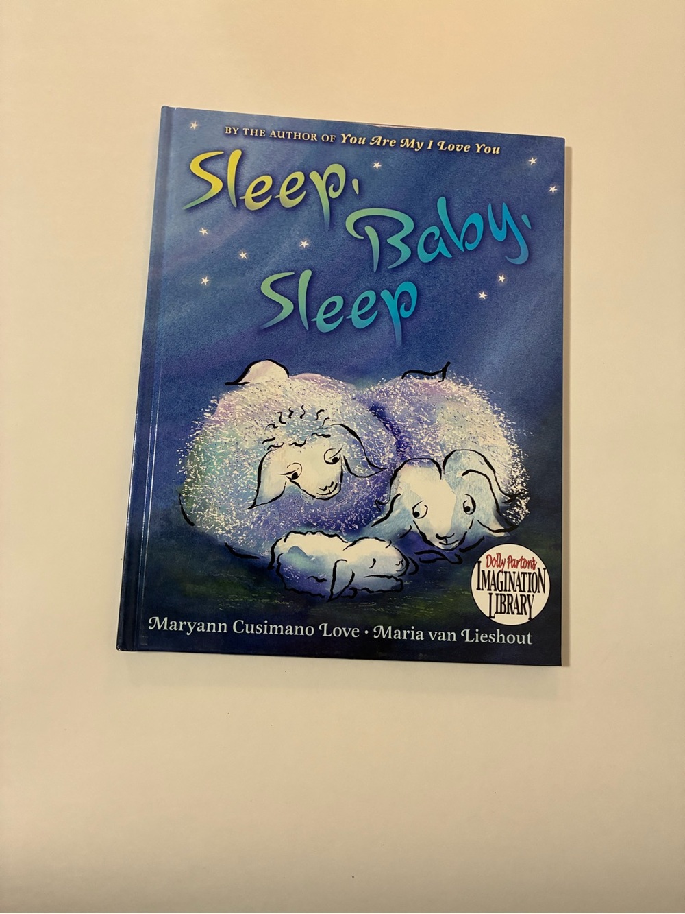Sleep, Baby, Sleep - Blue Children's Book by Maryann Cusimano Love Book